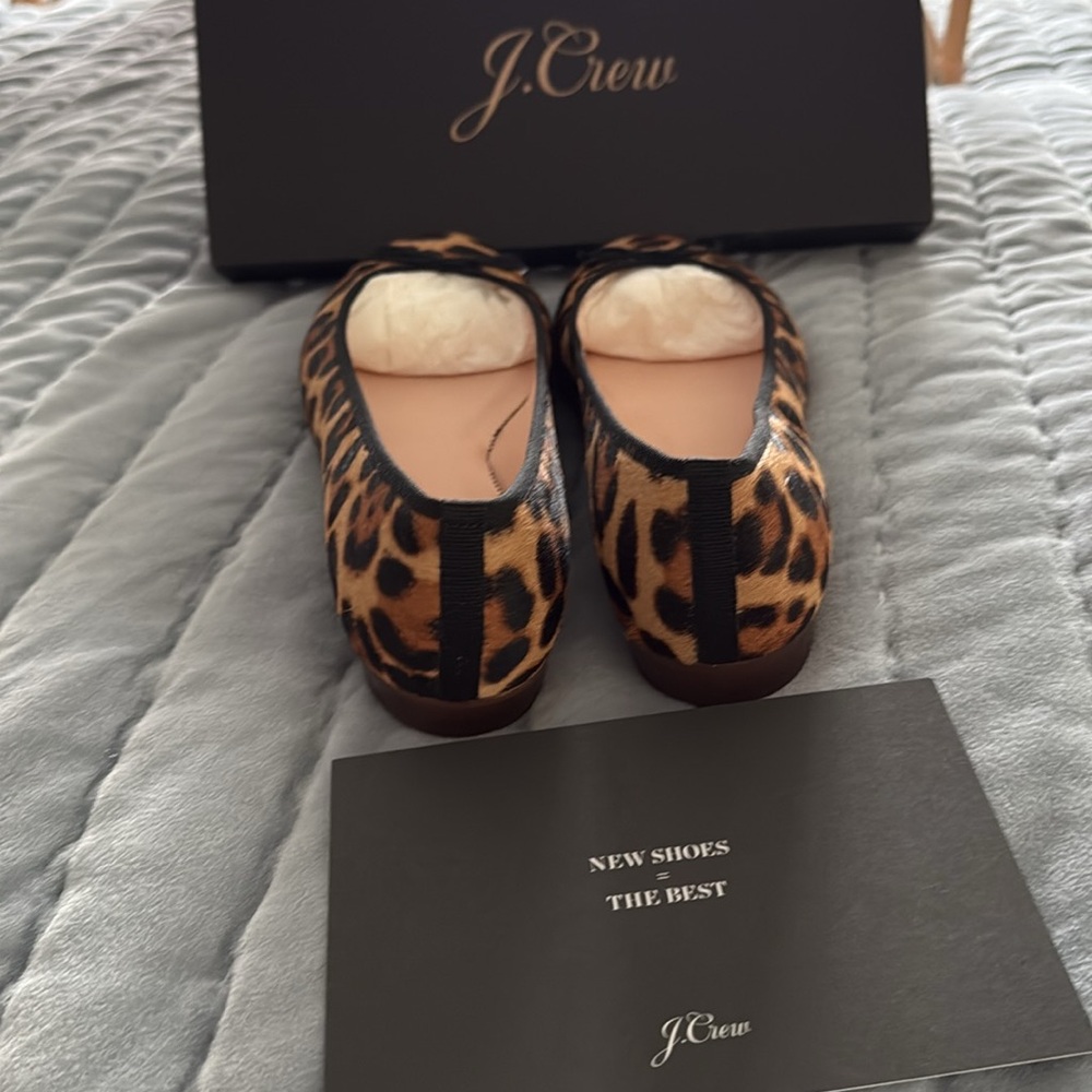 J Crew Haircalf Kiki Classic Ballet Flat NWT Size 8.5 - Picture 7 of 8